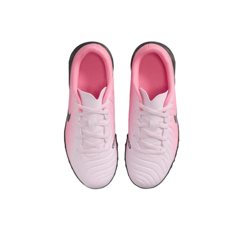 Nike Jr Legend 10 Abrasion Resistant Low Top Kids' Soccer Shoes Pink Black Kids'-3