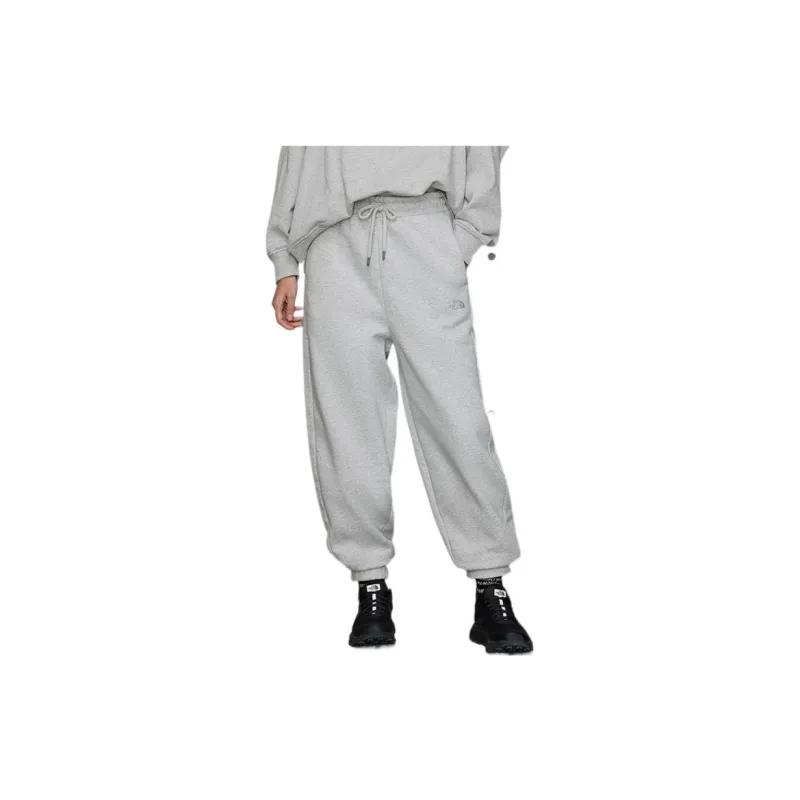 THE NORTH FACE Knitted Sweatpants Women's Gray-2