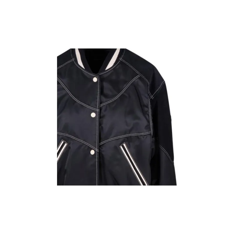 Givenchy Panelled Button Up Varsity Jacket-7