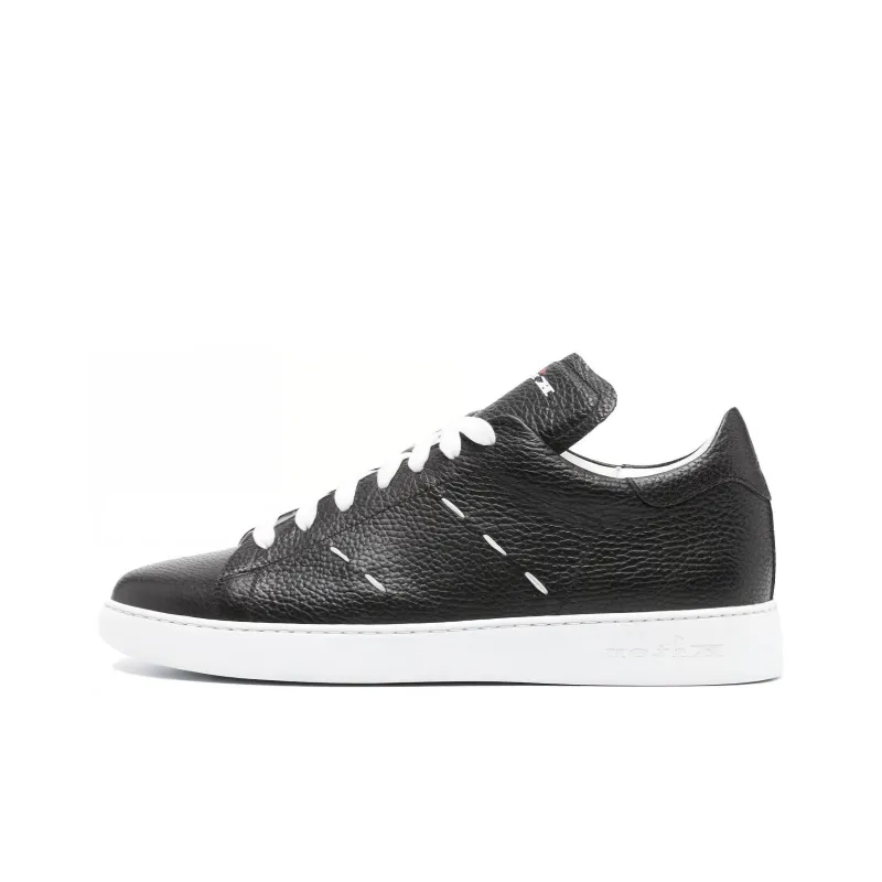 KITON Seam detail Leather Sneakers-0