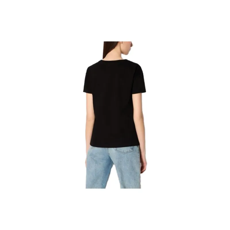 ARMANI EXCHANGE Logo appliquè Short sleeve T shirt-4