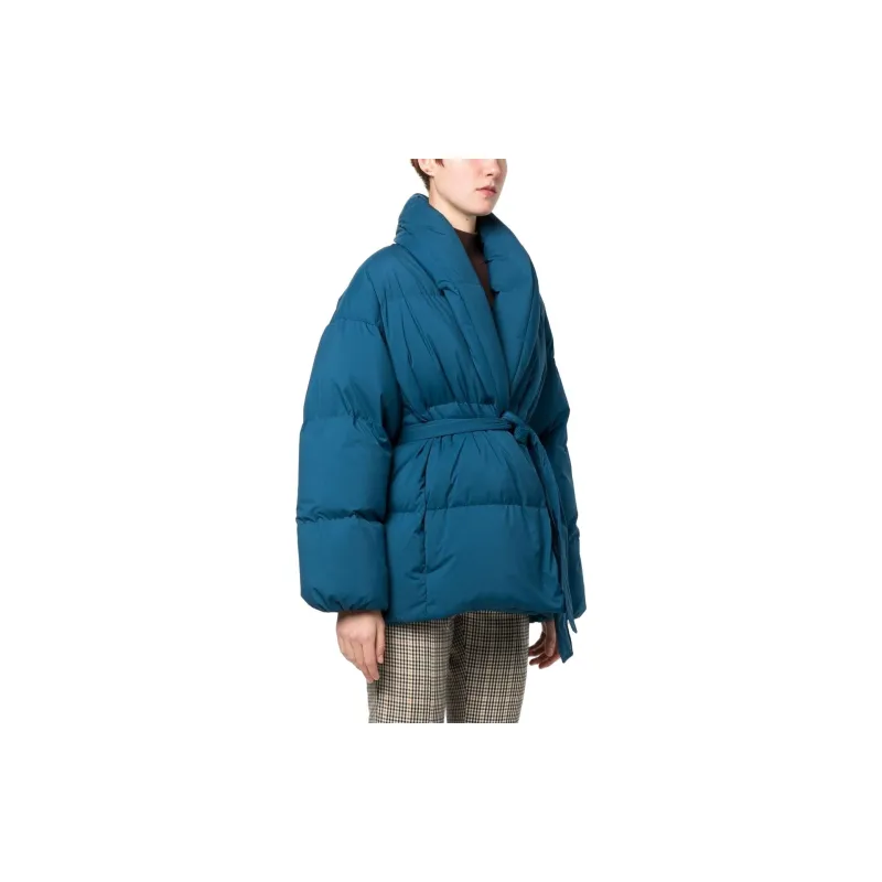 Bacon Belted Quilted Coat-7