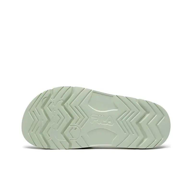FILA KIDS Anti Slip Wear Resistant Kids' Slippers Green Yellow Unisex-4