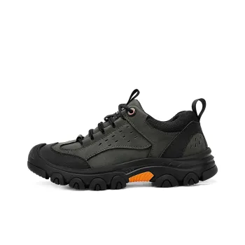 Season Ram Plus Size Men's Slip Resistant Hiking Trail Running Trekking Shoes Breathable Wear Resistant