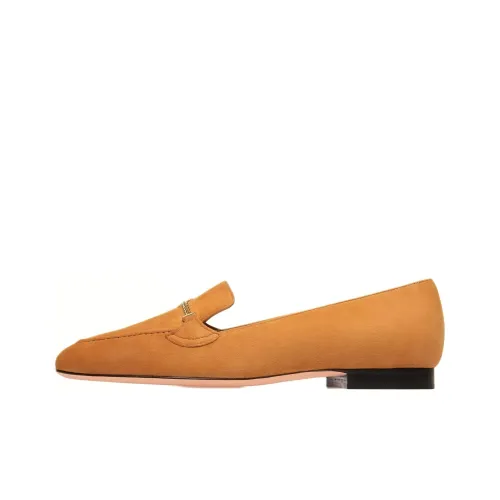 BALLY Logo-plaque Suede Loafers