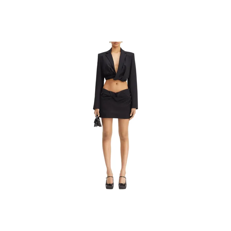 Jacquemus Twisted Mini Skirt-2