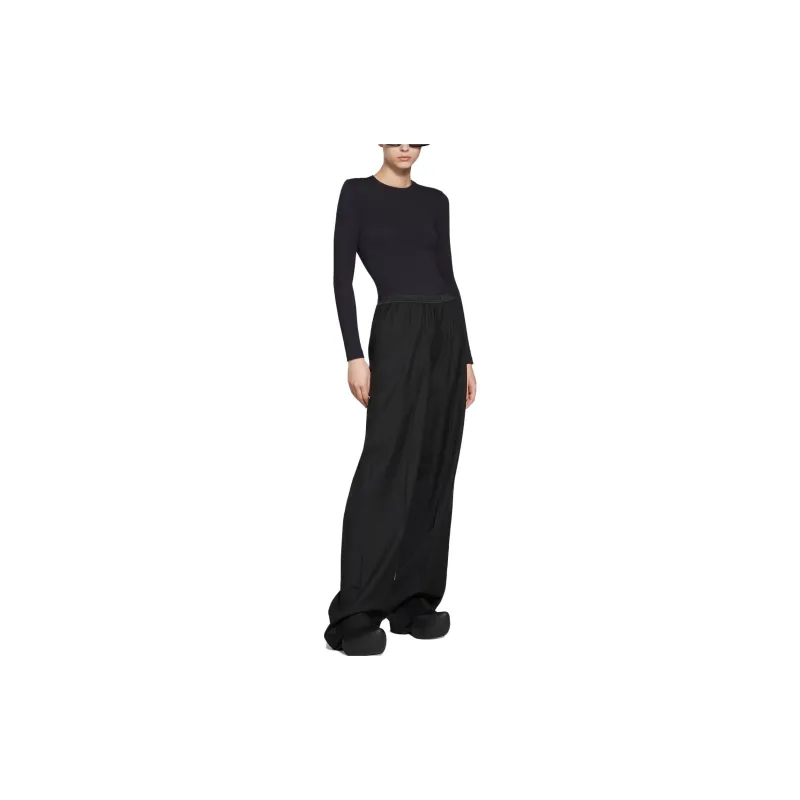 Balenciaga Elastic Pants 'Black'-3