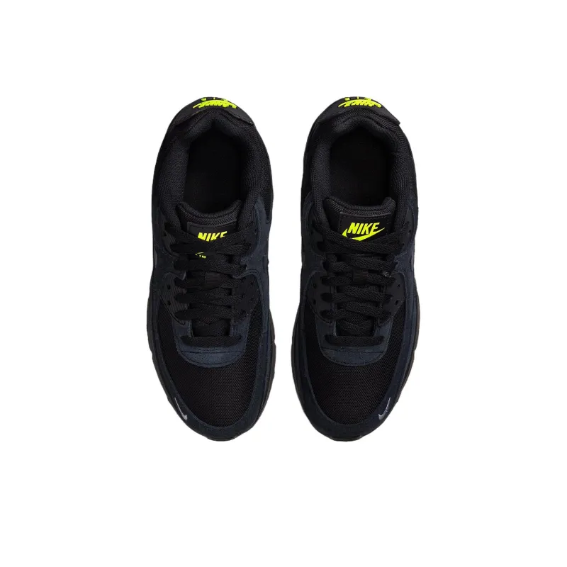 Nike Air Max 90 Black Yellow GS-3