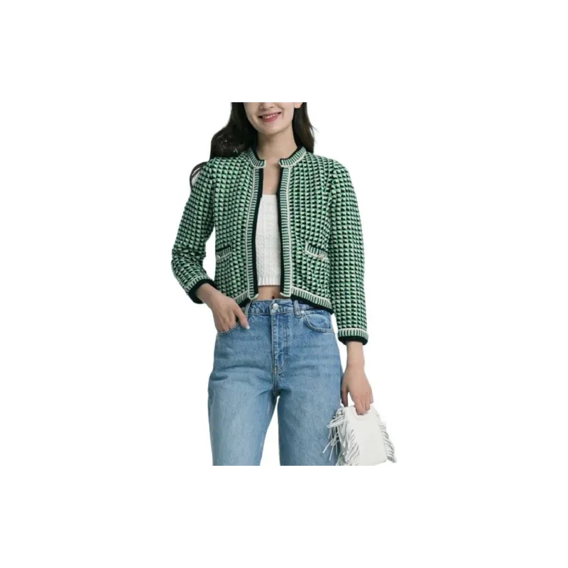 Maje SS22 Knitwear Women's Green-3