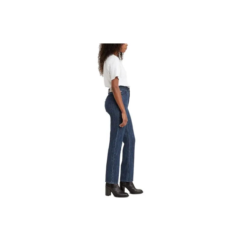 Levis Levis/Levi's SS23 WellThread Series Jeans Women's Dark Blue-3