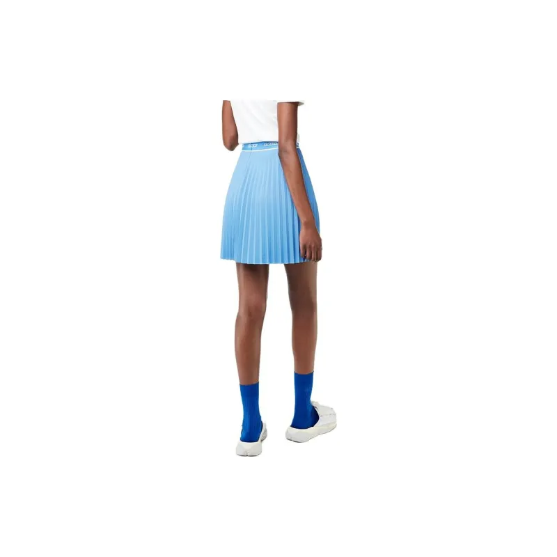 LACOSTE Casual Short Skirts Women's Blue-3