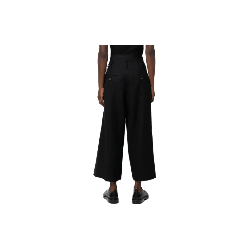 UMA WANG Casual Pants Women's Black-2