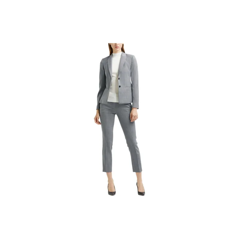 THEORY Suit Trousers Women's Gray-1