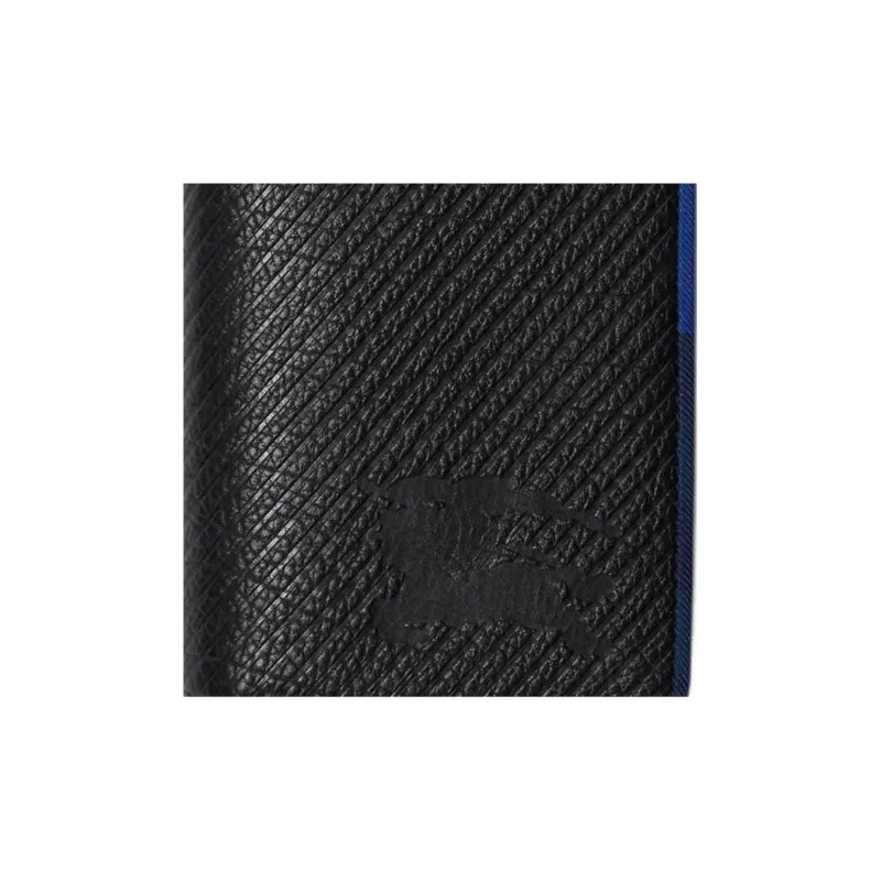 Burberry HERITAGE Series Calfskin Wallet Men's Black-3