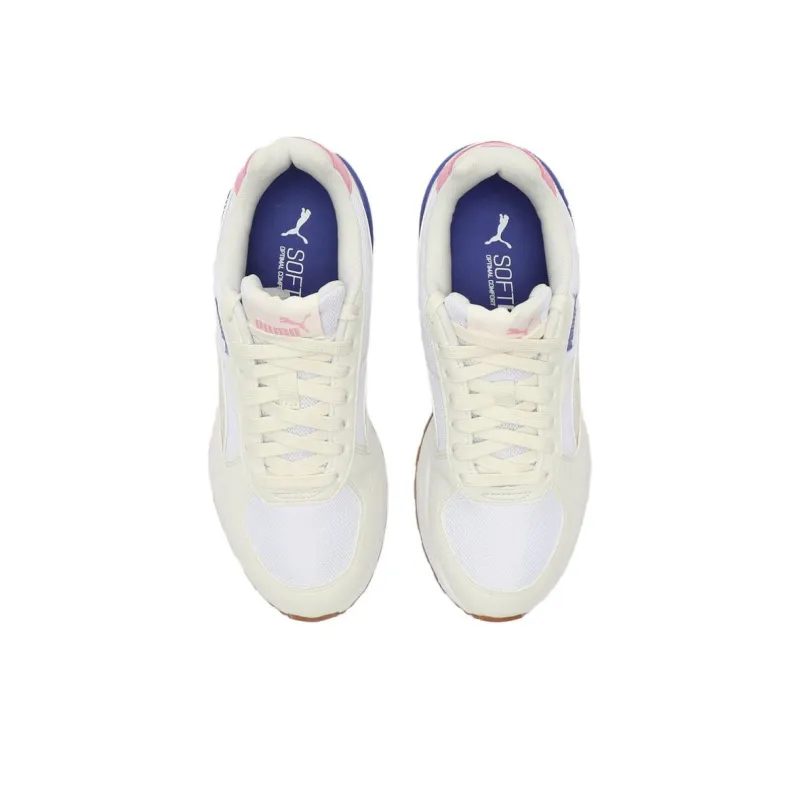 PUMA Graviton Anti Slip Wear Resistant Low Top Casual Shoes Women's White-2