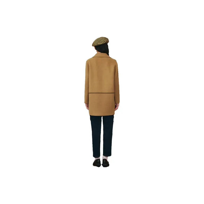 PSALTER Coats Women's Camel-2