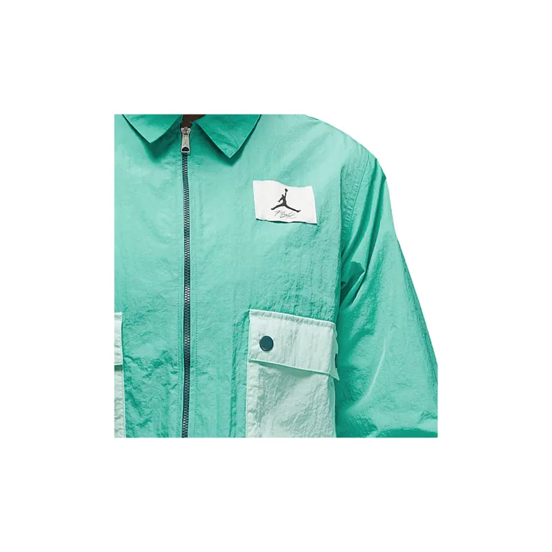 Jordan Cropped Coats Women's Mint Green-3