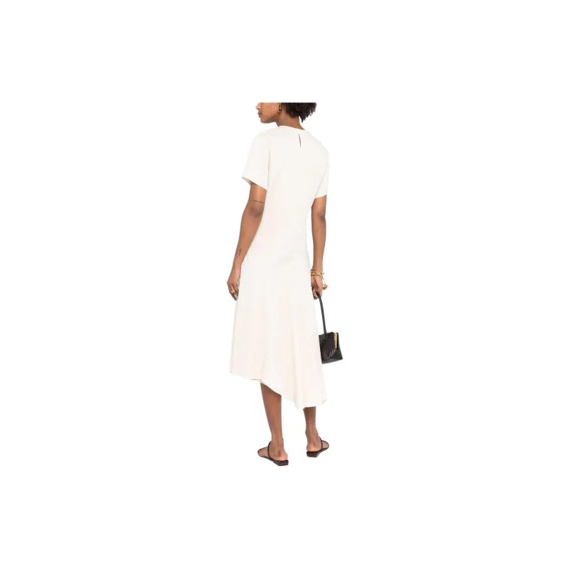 THEORY Short-Sleeved Dresses Women's White-2