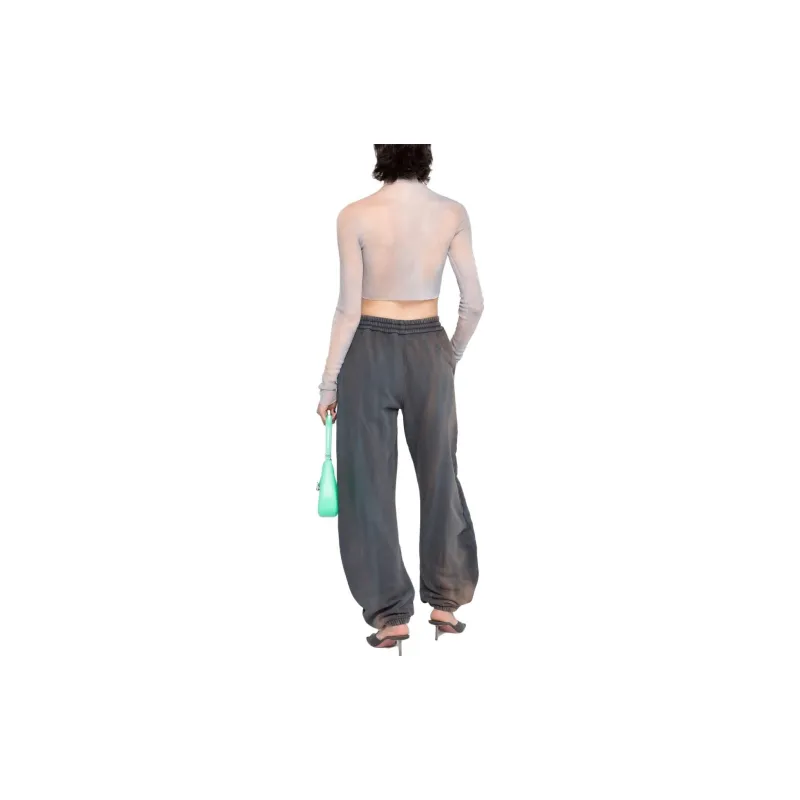 OFF WHITE Casual Pants Women's Dark Gray-2