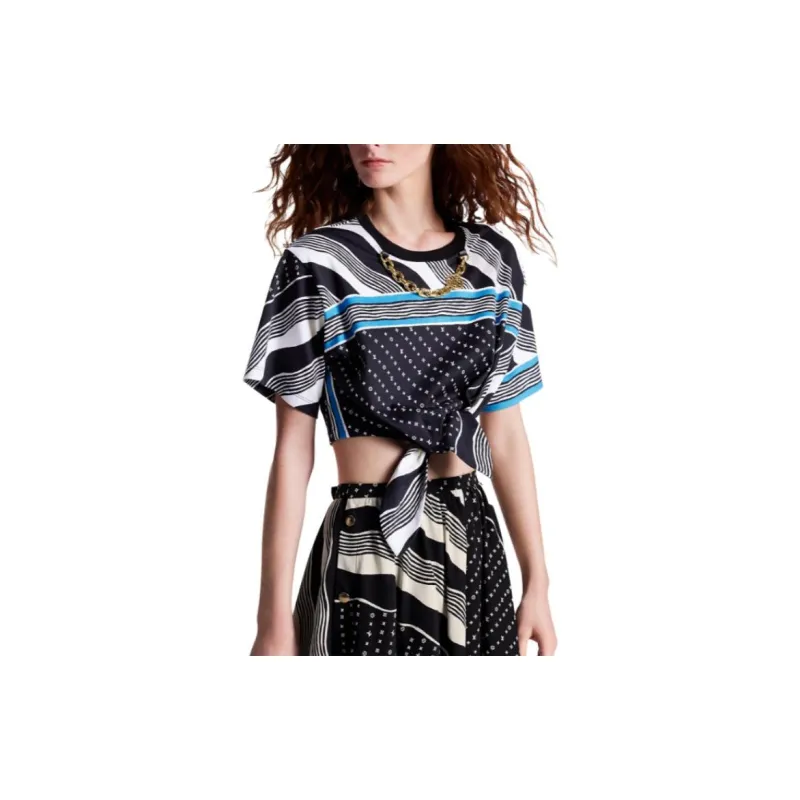 LOUIS VUITTON SS23 Crop Top Women's Multicolor-4