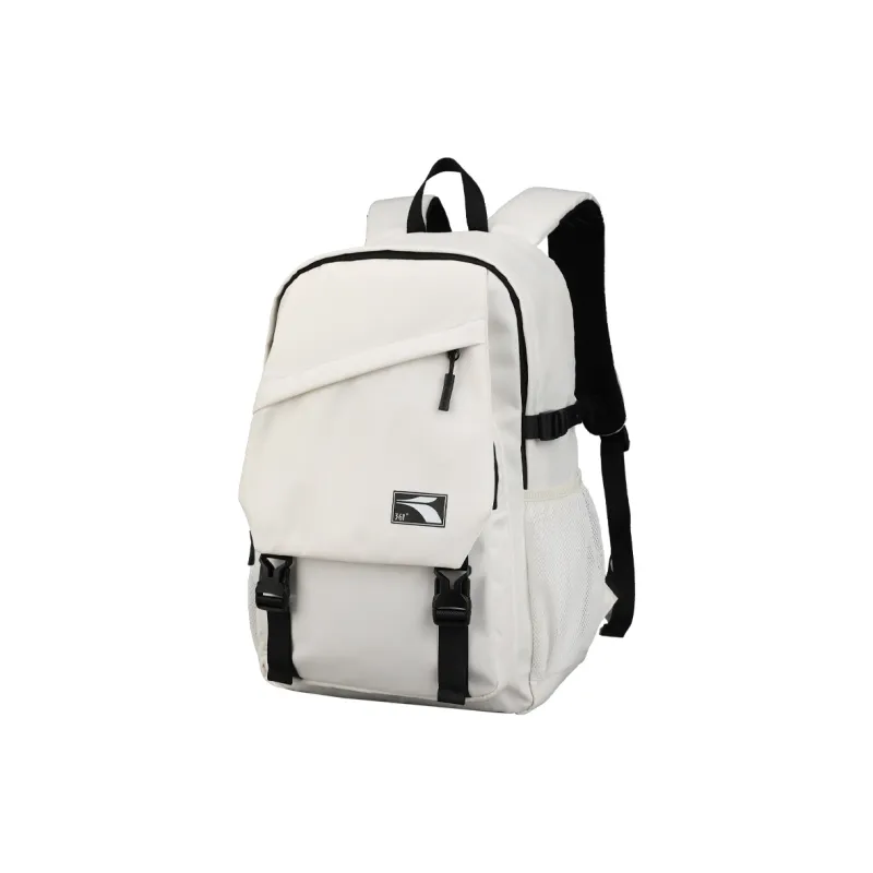 361° Polyester Backpack Regular Unisex Black/White-3