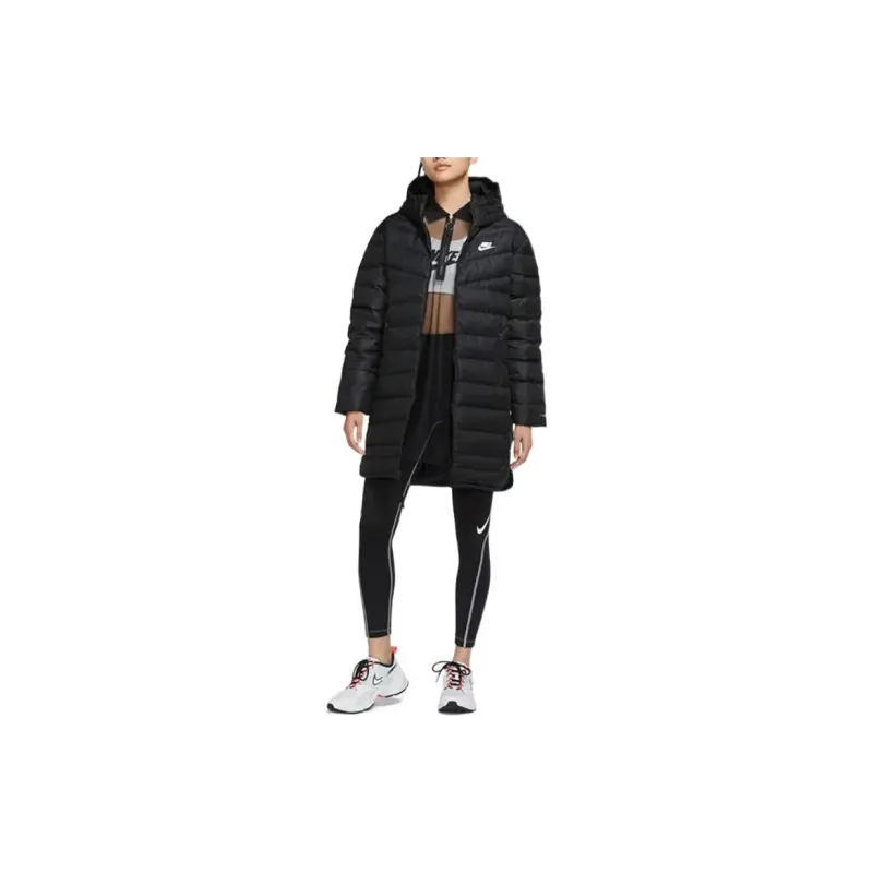 Nike Down Jackets Women's Black-2