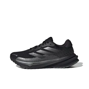 Adidas Supernova Anti Slip Wear Resistant Low Top Running Shoes Women's Black