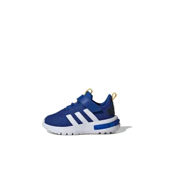 Adidas TR23 Anti Slip Wear Resistant Low Top Toddler Shoes Blue White Yellow Infant And Toddler