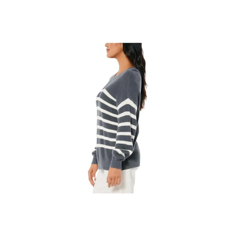 Hollister Sweaters Women's Blue Stripes-3