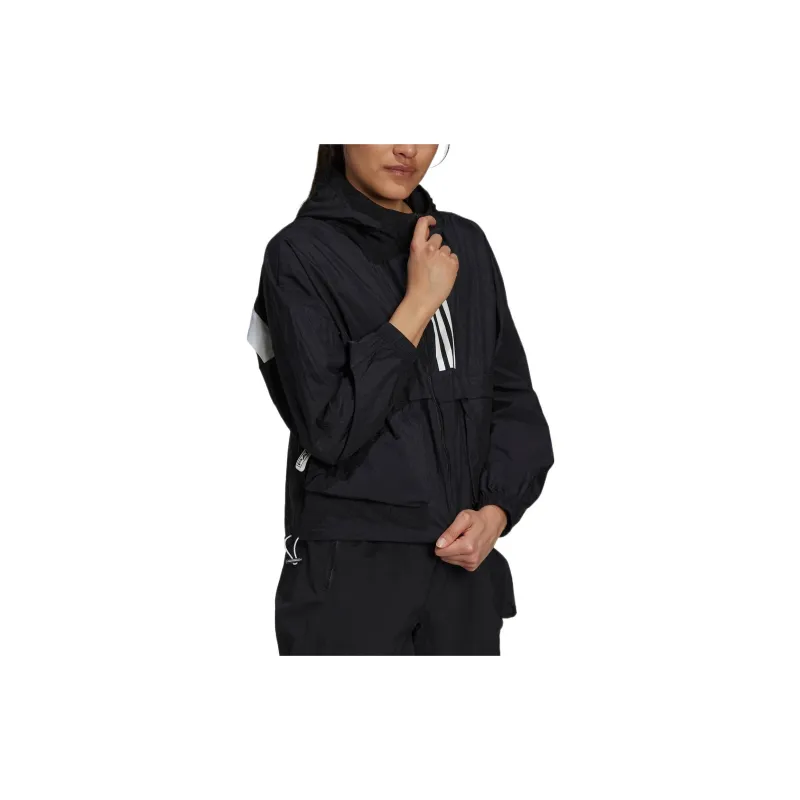 Adidas W.N.D. Jacket Women's Black-5