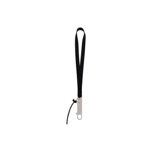 RICK OWENS/RO Cotton Brass Iron Keychains Men's Black