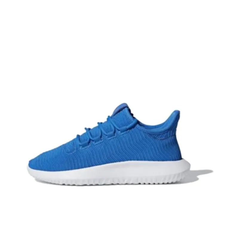 Adidas Anti Slip Wear Resistant Low Top Kids' Running Shoes Blue Teenagers-0
