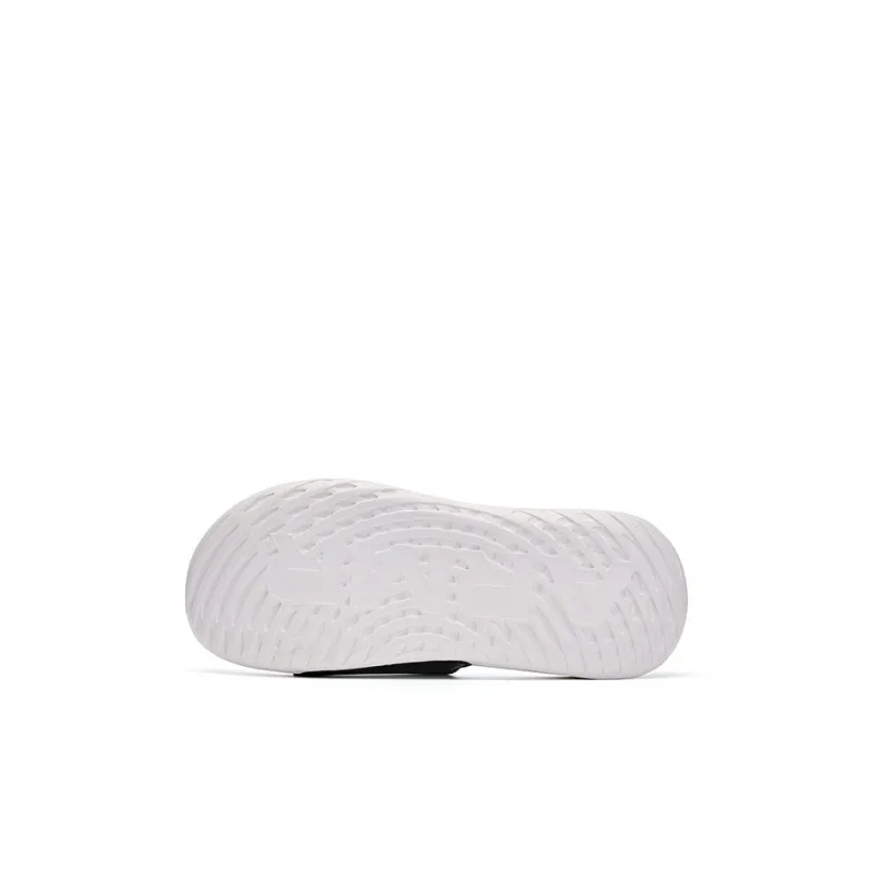 Under Armour Anti Slip Wear Resistant Breathable Lightweight Odor Resistant Kids' Slippers Black White Kids'-6