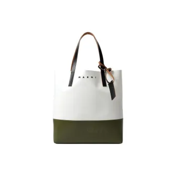 MARNI Tribeca Two-Tone Large Tote Bag