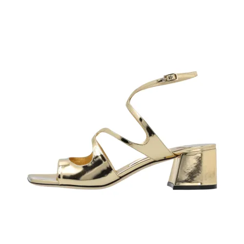 Jimmy Choo Azilia Strap Sandals 5.5cm Women's Gold