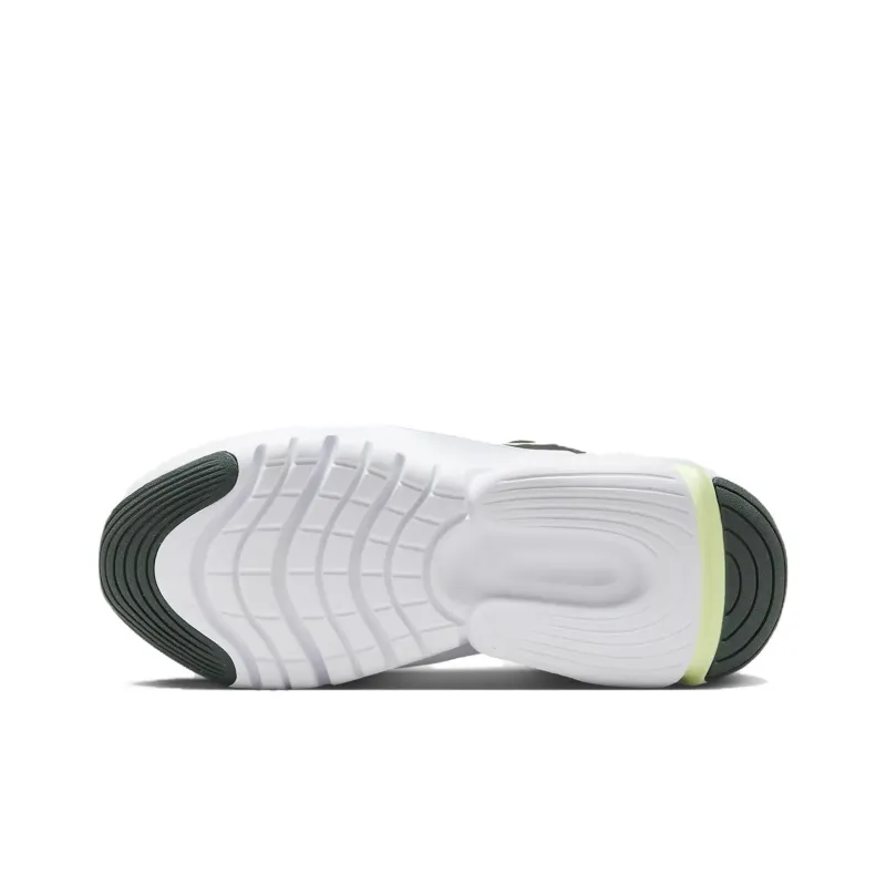 Nike Flex Plus 2 Anti Slip Wear Resistant Low Top Kids' Running Shoes Black Green Unisex-4