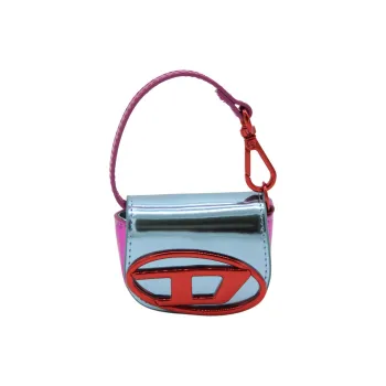 DIESEL Polyester Handbag Extra Mini Women's Red & Blue