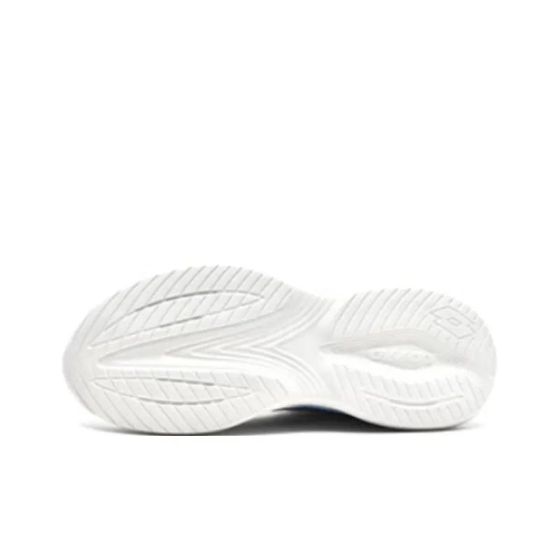 LOTTO Breathable Low Top Running Shoes Women's White Blue-2