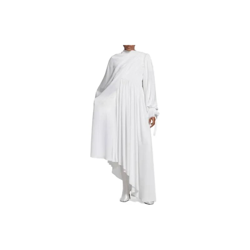 Balenciaga All In Asymmetric Maxi Dress-2