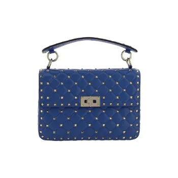 Valentino Garavani Rockstud Spike Foldover Top Shoulder Bag
