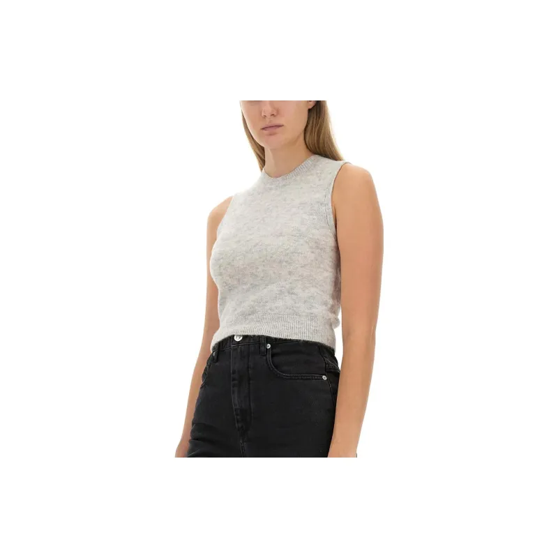 ISABEL MARANT ETOILE Ametis Knitted Vest-3