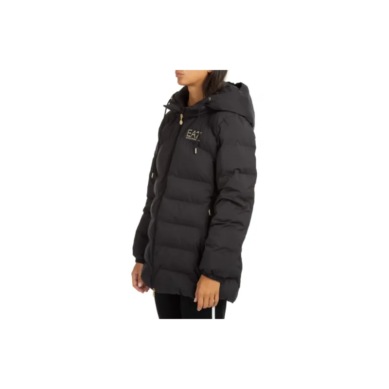 EMPORIO ARMANI EA7 Puffer Jackets Women's Black-4