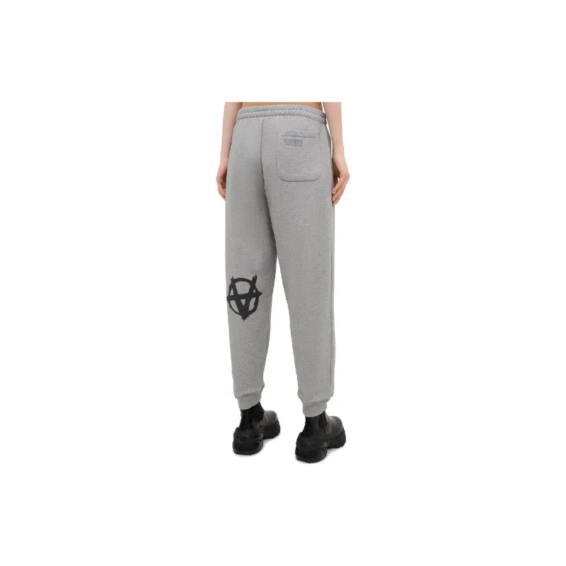 Vetements Knitted Sweatpants Women's Gray-4