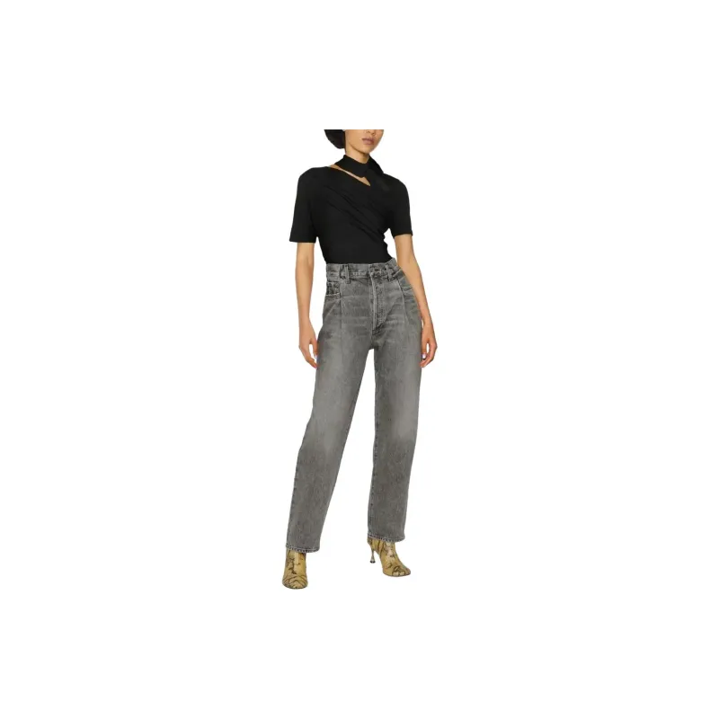 AGOLDE Jeans Women's Dark Gray-1