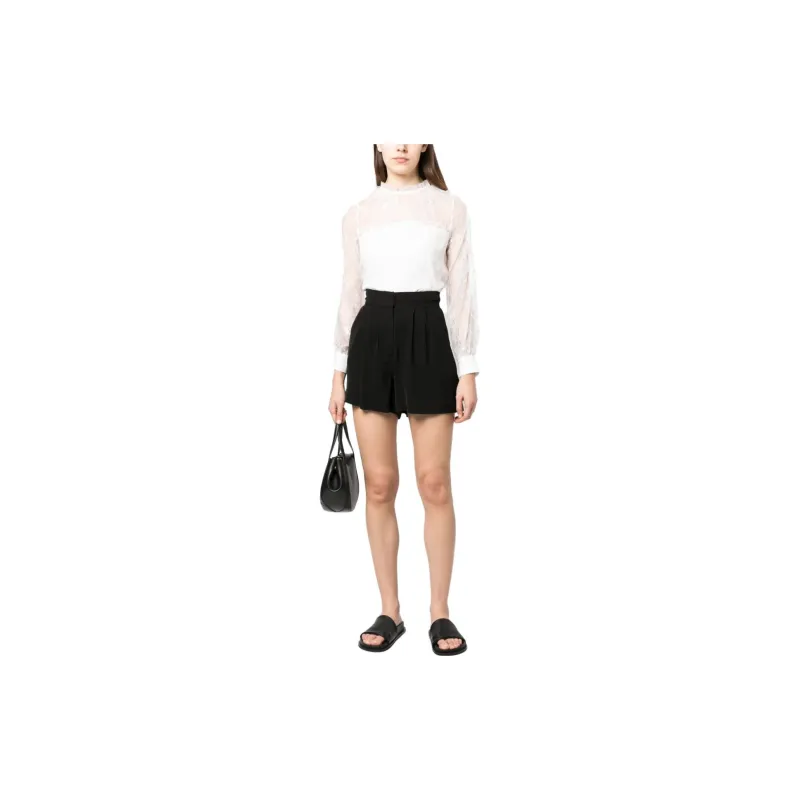 PINKO Chantilly lace Long sleeved Blouse-1