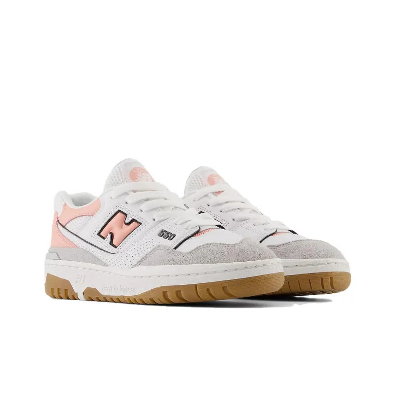 New Balance 550 Brighton Grey Omega Pink GS-2