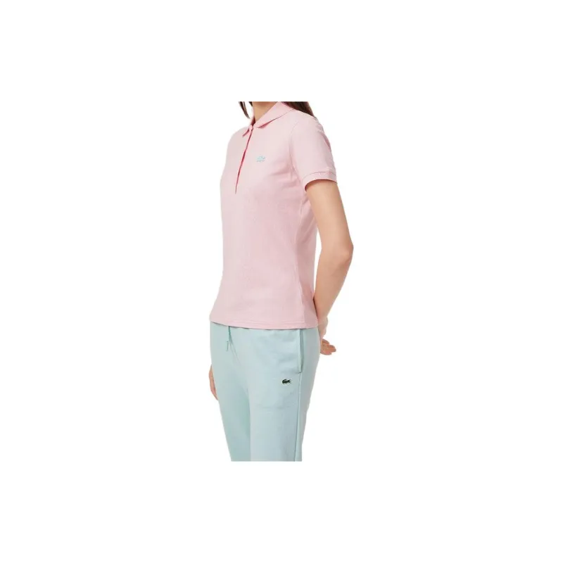LACOSTE Polo Shirts Women's Rose Pink-3
