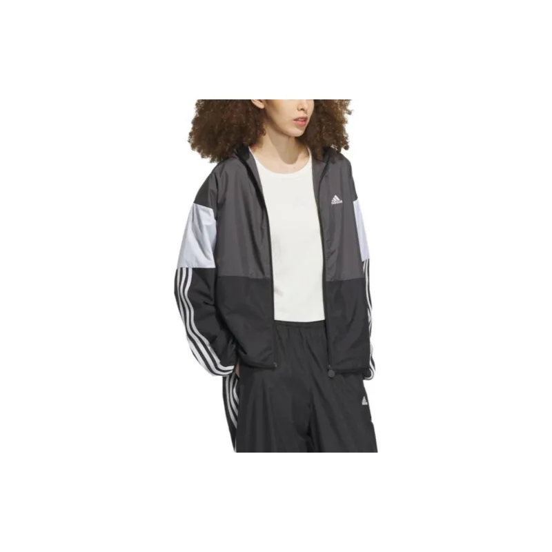 Adidas Jackets Women's Gray-1