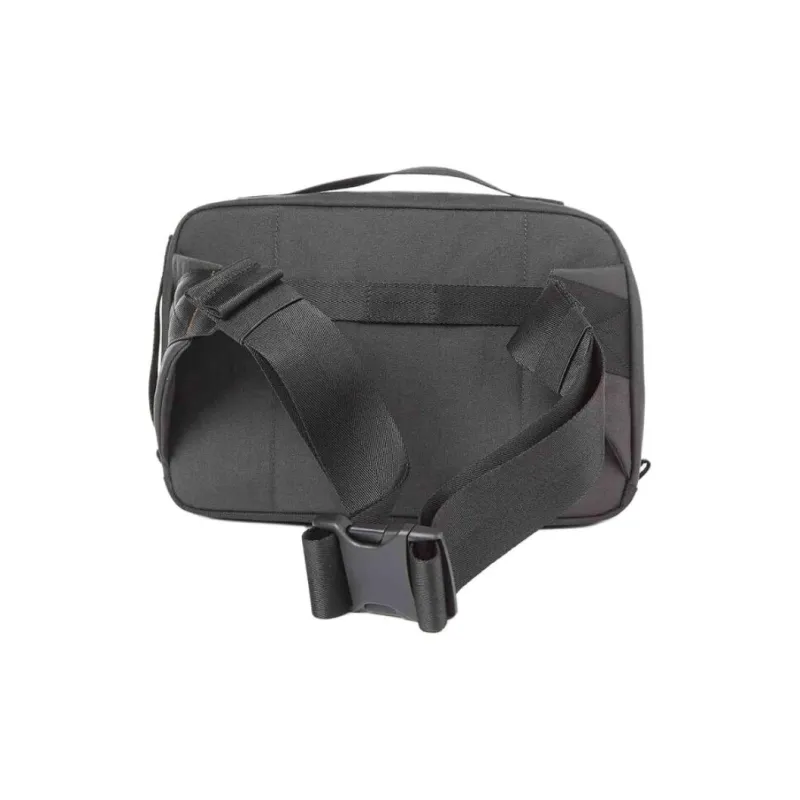 SAMSONITE Nylon One Shoulder Crossbody Fanny Pack Unisex Black-3