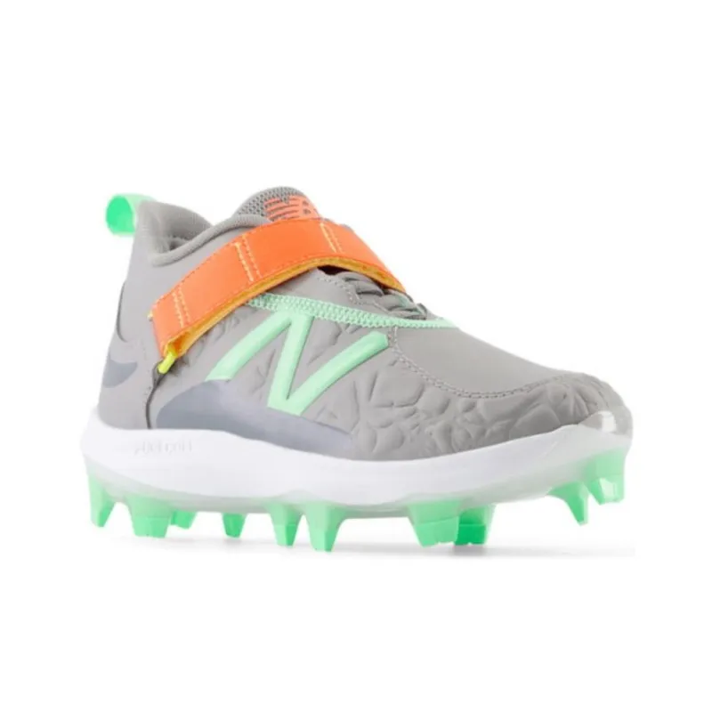 New Balance NB FuelCell Propel FuelCell Lindor 2 Slip-Resistant Cushioning Kids' Training Shoes Gray Green Teenagers-2